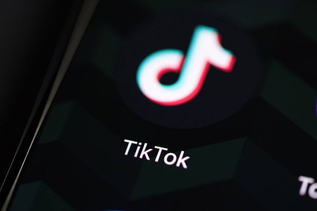 Tiktok on Phone